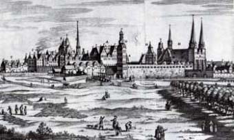 Ansicht von Berlin und Cölln 1652
